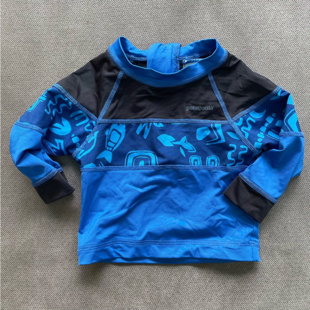 Patagonia baby 3-6 month swim shirt